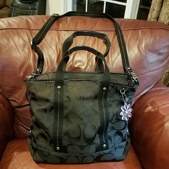 Coach signature tote