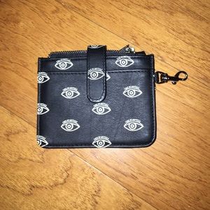 Eye coin/ card purse