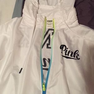 Pink Victoria's Secret windbreaker