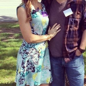 Silk J.Crew A-Line Dress