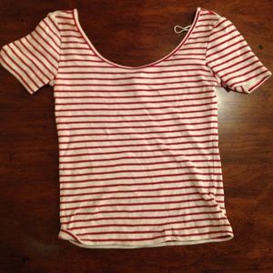 I am selling a Low neck belly T-shirt.