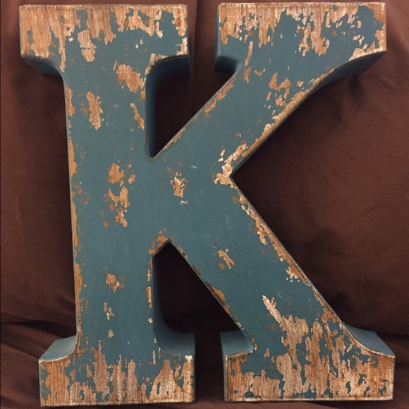 Vintage Metal letter K