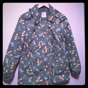 Floral Anorak Jacket