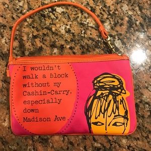 🎉 COACH clutch with separate change compartment!