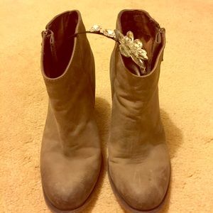 Aldo Leather Ankle Boots