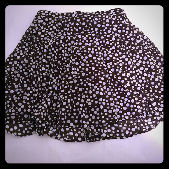 SILKY LINED SKIRT M