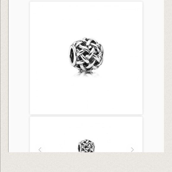 Forever entwined pandora charm
