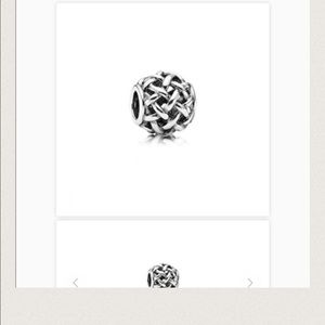 Forever entwined pandora charm