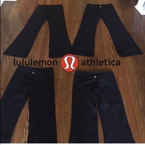 Lululemon size 8 bell bottom leggings