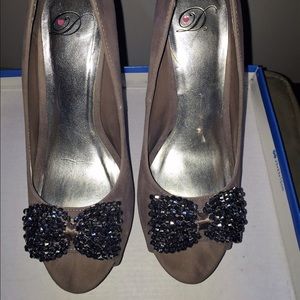 Platform Peeptoe Heels