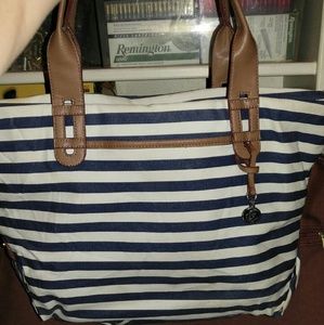 Red. White and blue Stella&dot purse