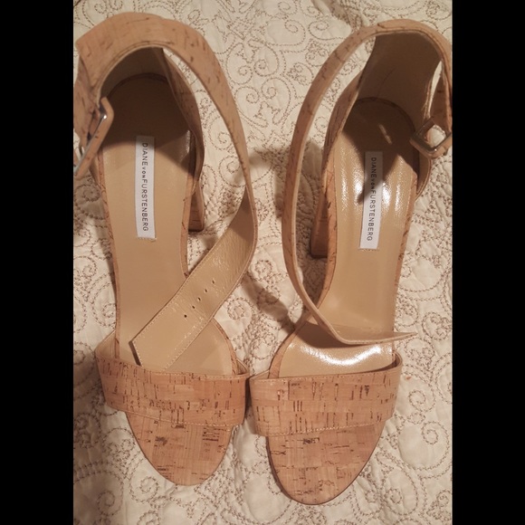Authentic New Diane Von Furstenberg sandals....