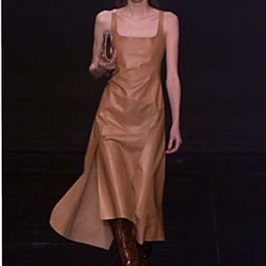 BCBG Max Azria Leather Dress Sz4