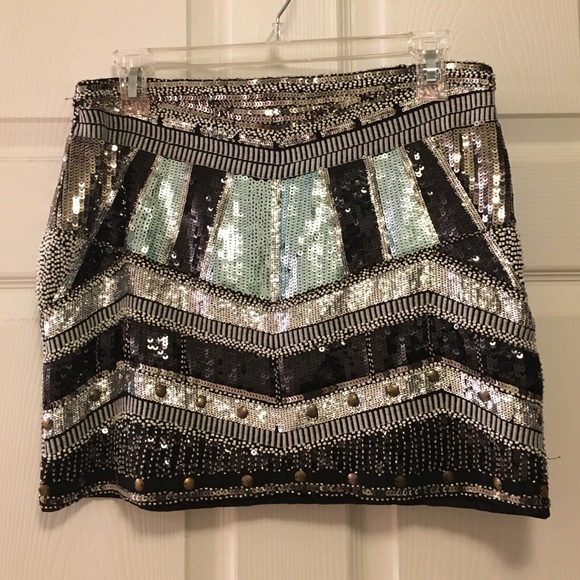 Sequined Art Deco Mini