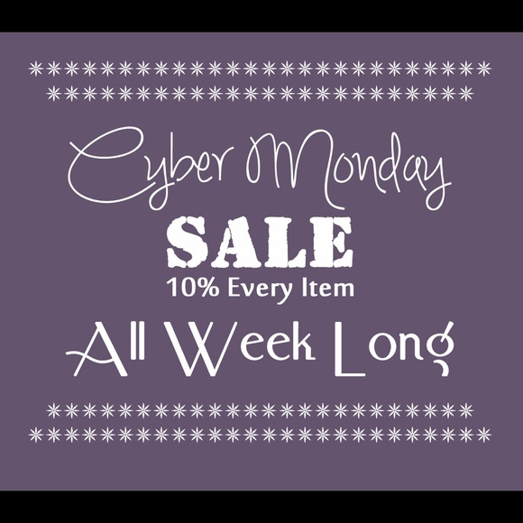 Everything is 10% off.  15% off 3 or more items.