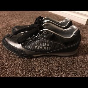 Black Bebe Sport Sneakers