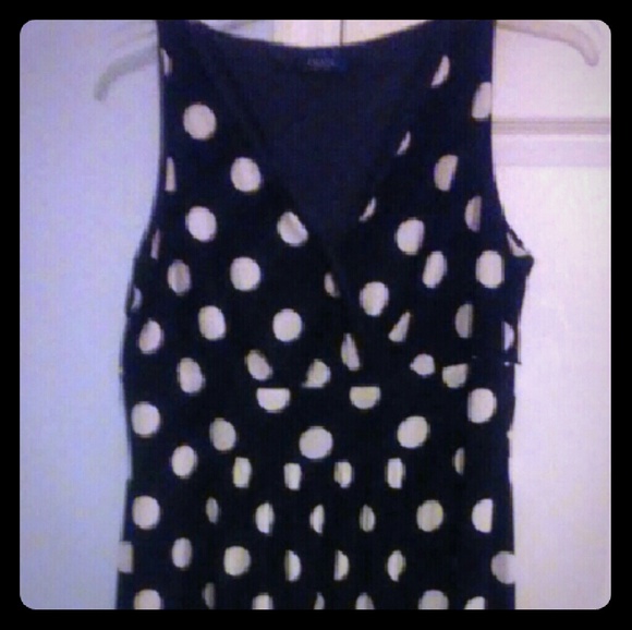 Black and white poka dot dress - Picture 1 of 2