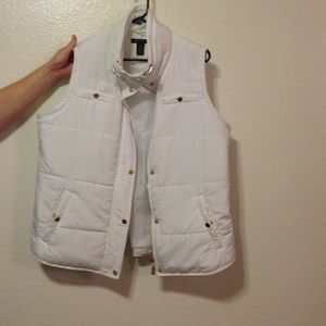 Style & Co White Vest