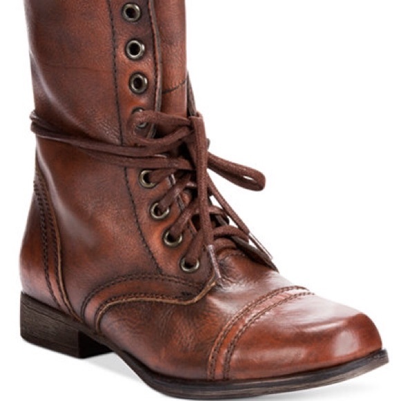 Steve Madden troopa brwn bootwoman 8.5 NEW - Picture 2 of 3