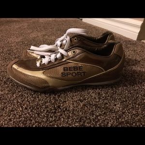 Brown Bebe Sport Sneakers