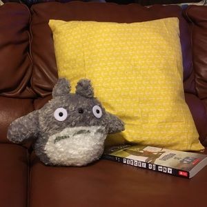 Handmade, unique pillow made by a 10 year old girl