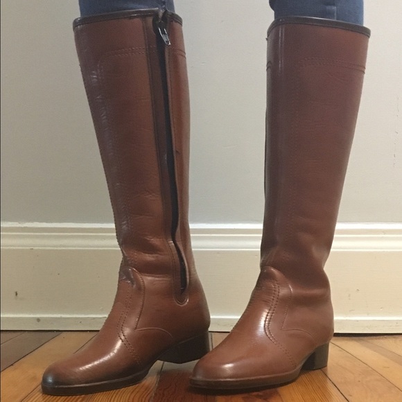 Vintage Leather Waterproof Boots