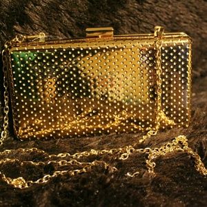 Gold Clutch/Crossbody