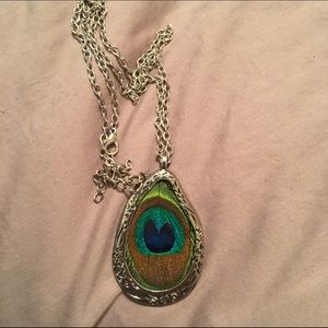 Peacock charming Charlie's necklace!!