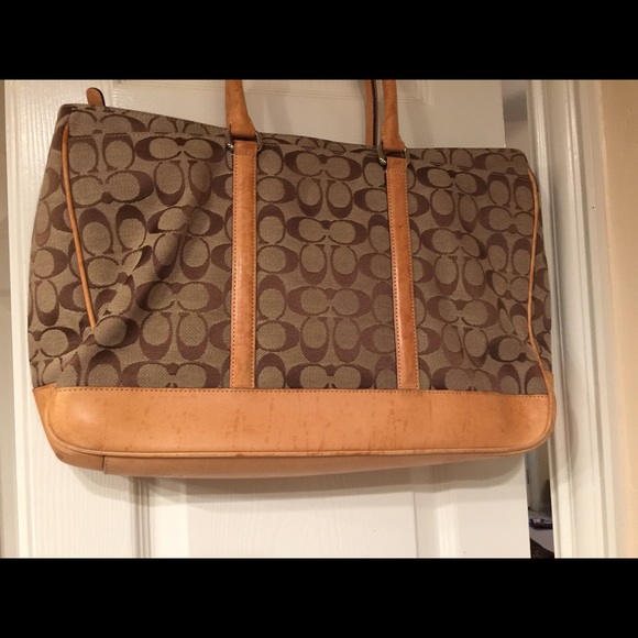 Signature collection Coach briefcase / laptop bag - Picture 2 of 4