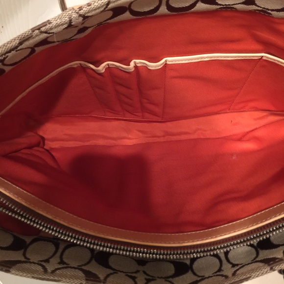 Signature collection Coach briefcase / laptop bag - Picture 3 of 4