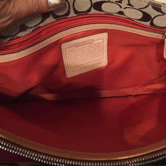 Signature collection Coach briefcase / laptop bag - Picture 4 of 4