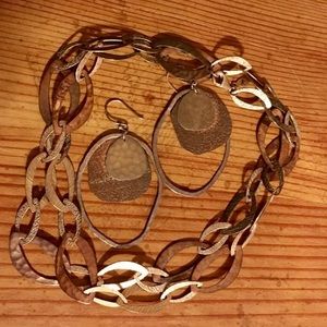 Silpada Necklace & Earrings