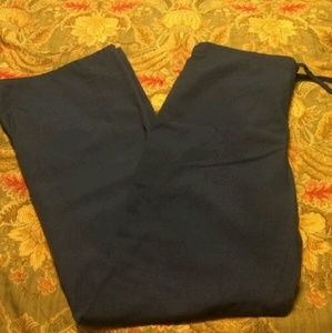 Black scrub pant