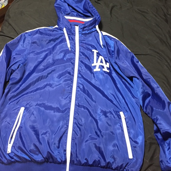 Blue dodgers windbreaker