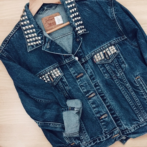 Levi's Jackets & Blazers - Vintage Levi's Studded Jean Jacket