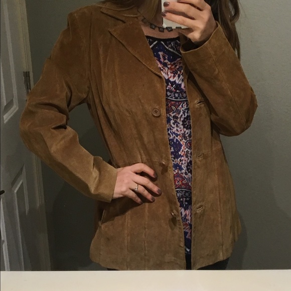 Beautiful like new suede coat