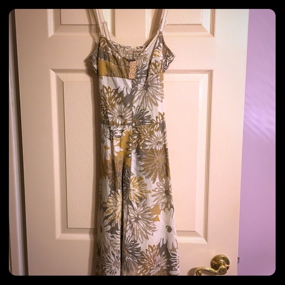 Free People floral full-length sundress