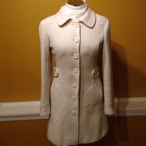 l.e.i. Off White Peacoat Worn Size S