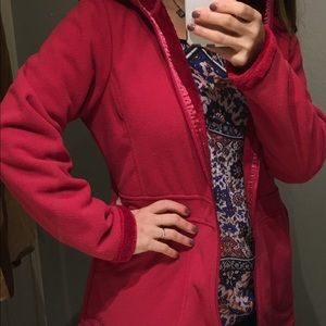 Never worn luxurious fleece jacket