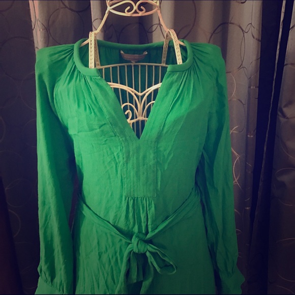 Green Shift Dress