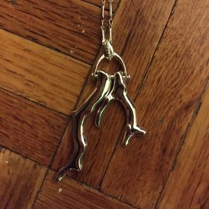 Stella & Dot Silver necklace