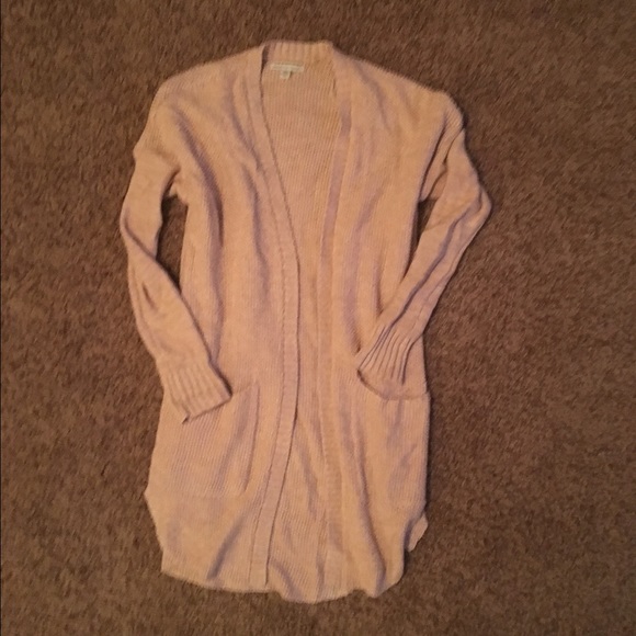 Blush American eagle long cardigan