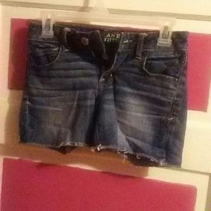 American eagle jean shorts