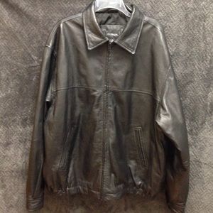 Outbrook leather coat Outlet