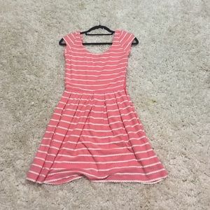 Aqua pink dress