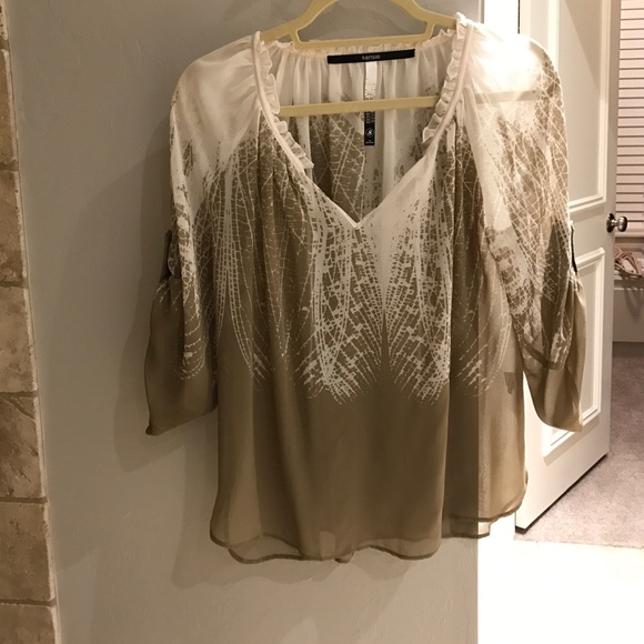 Kensie sheer small blouse
