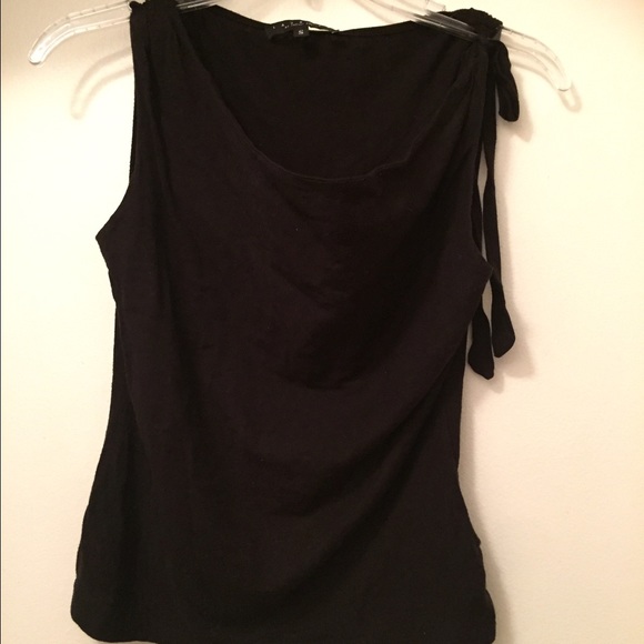 Laundry- black cotton tank