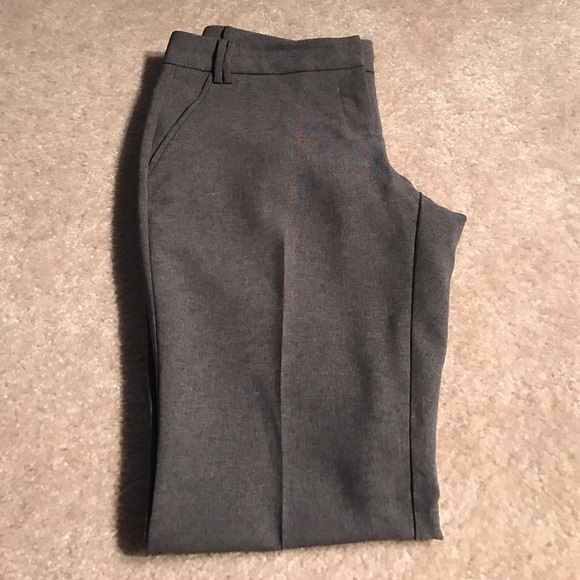 Gray dress pants