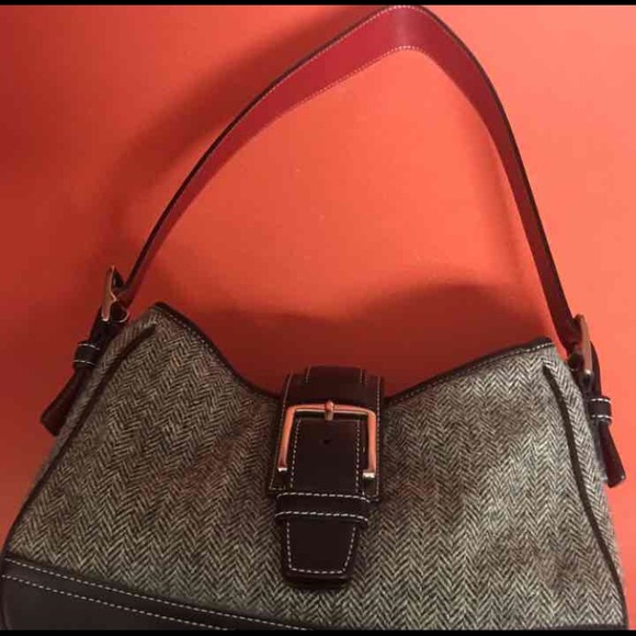 Vintage Coach Tweed Bag - Picture 4 of 4