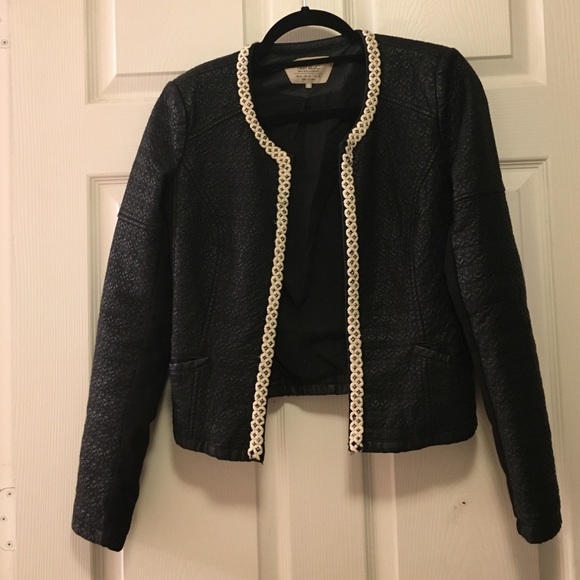 Zara Quilted Leather Jacket
